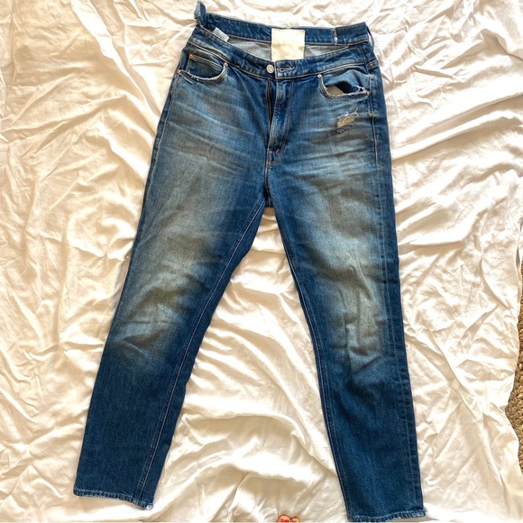 3 Dark Wash HighRise Skinny - Picture 4 of 13